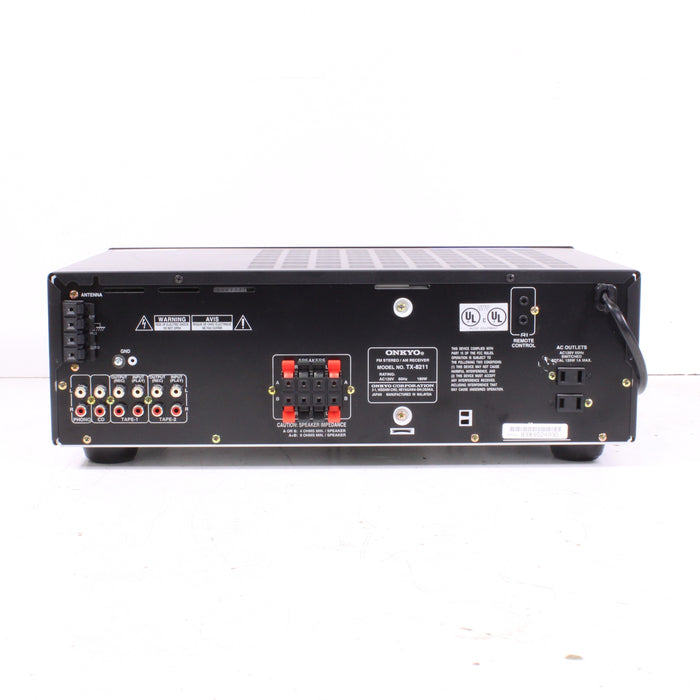 Onkyo TX-8211 FM Stereo AM Receiver (1997-06)-Audio & Video Receivers-SpenCertified-vintage-refurbished-electronics