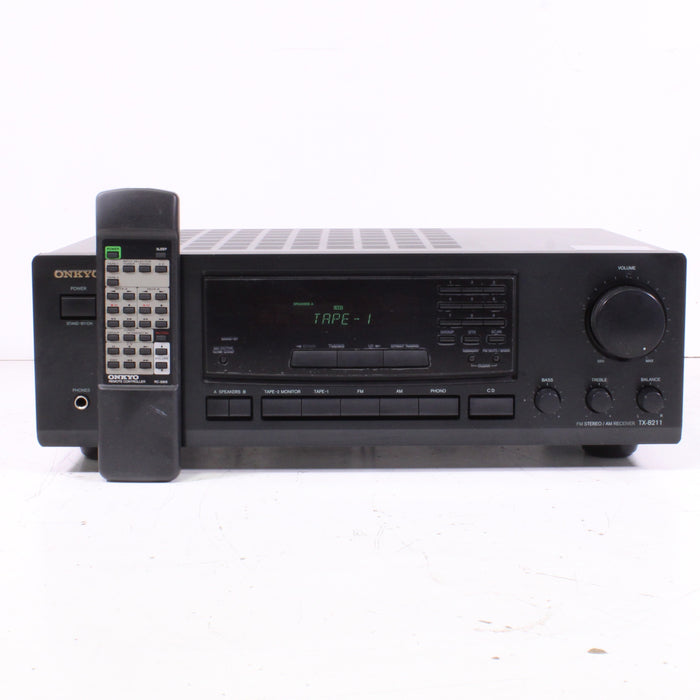 Onkyo TX-8211 FM Stereo AM Receiver (1997-06)-Audio & Video Receivers-SpenCertified-vintage-refurbished-electronics