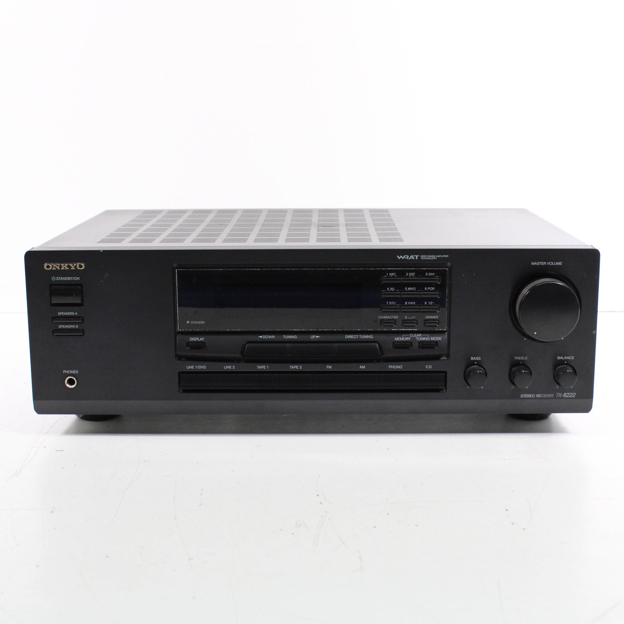 Onkyo Tx 8222 Stereo Receiver With Phono No Remote