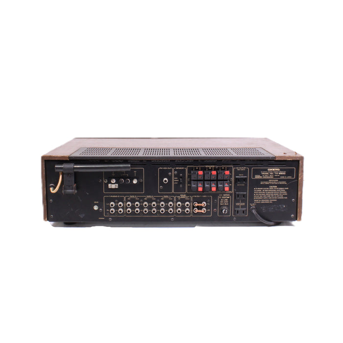 Onkyo TX-8500 Quartz Locked AM/FM Stereo Receiver Silver Face with Phono (AS-IS)-Audio Receivers-SpenCertified-vintage-refurbished-electronics