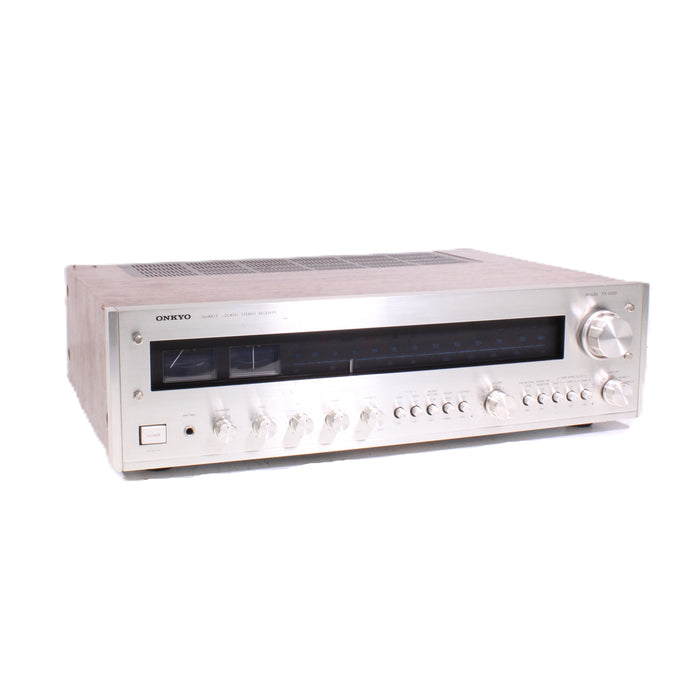 Onkyo TX-8500 Quartz Locked AM/FM Stereo Receiver Silver Face with Phono (AS-IS)-Audio Receivers-SpenCertified-vintage-refurbished-electronics