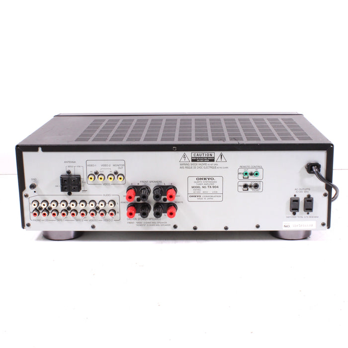 Onkyo TX-904 Quartz Synthesized Tuner Amplifier 40 CH Presets (1991-93) (NO REMOTE)-Audio & Video Receivers-SpenCertified-vintage-refurbished-electronics