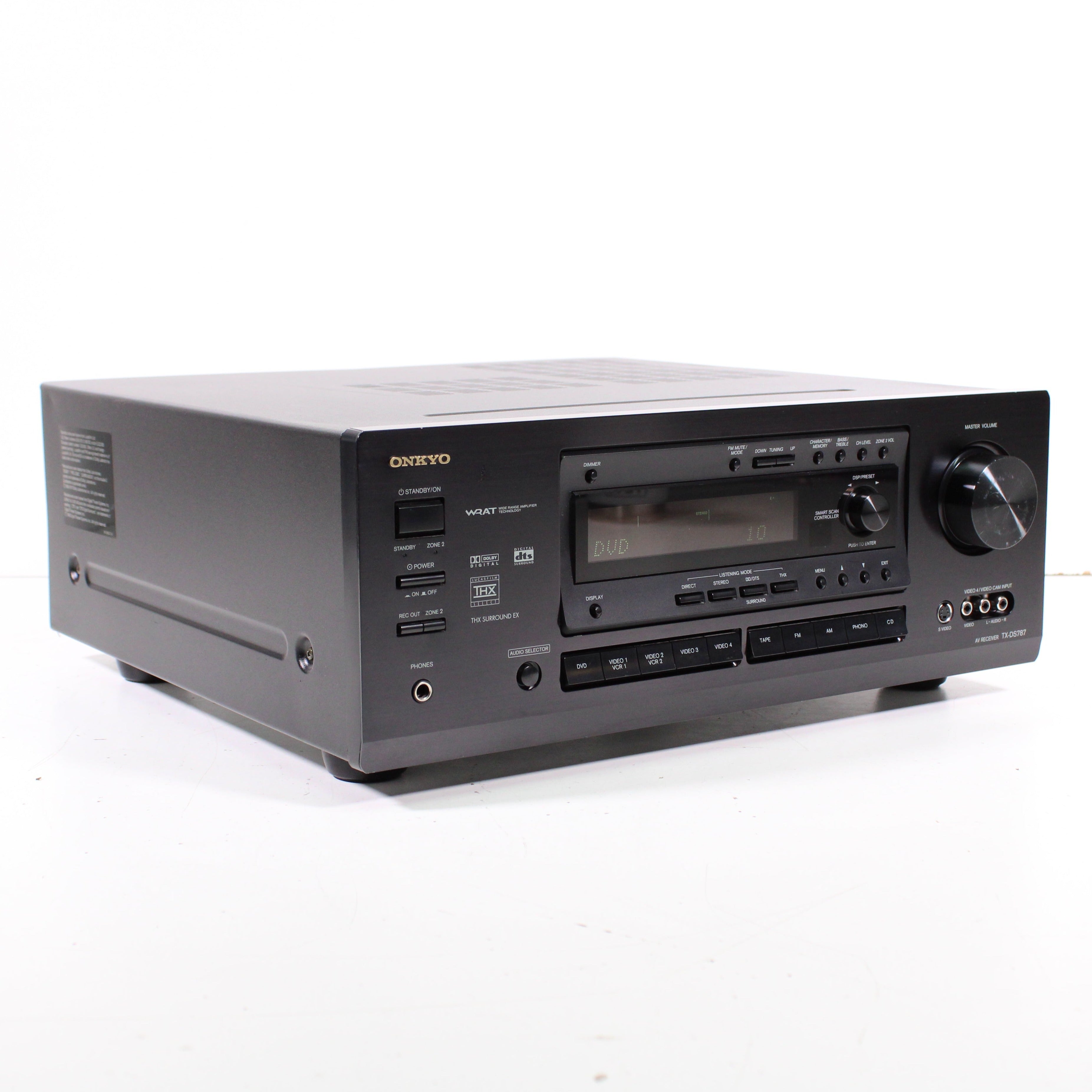 Onkyo TX-DS787 AV Audio Video Receiver with Phono (NO REMOTE)