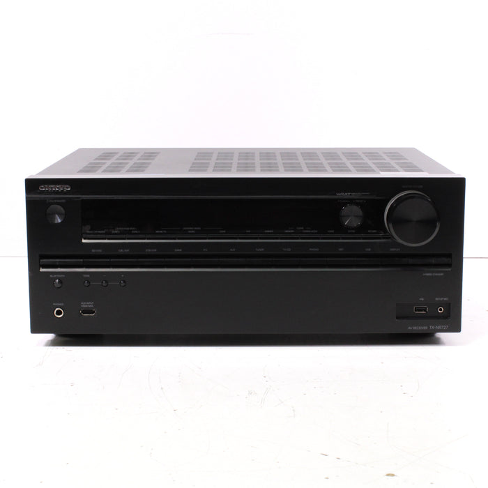 Onkyo TX-NR727 7.2-Channel Network AV Receiver with HDMI, USB (NO REMOTE)-Audio & Video Receivers-SpenCertified-vintage-refurbished-electronics