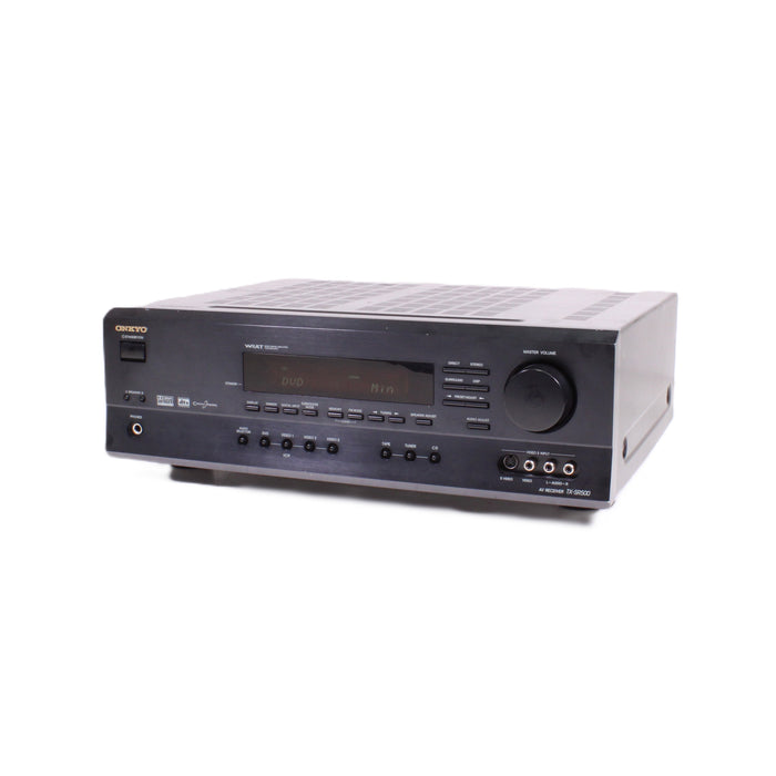 Onkyo TX-SR500 A/V receiver with Dolby Digital, DTS, and Dolby Pro Logic II-Audio & Video Receivers-SpenCertified-vintage-refurbished-electronics