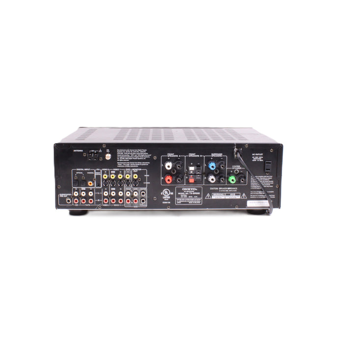 Onkyo TX-SR500 A/V receiver with Dolby Digital, DTS, and Dolby Pro Logic II-Audio & Video Receivers-SpenCertified-vintage-refurbished-electronics