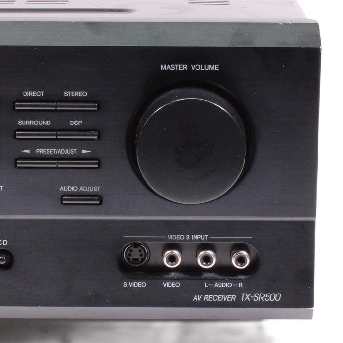 Onkyo TX-SR500 A/V receiver with Dolby Digital, DTS, and Dolby Pro Logic II-Audio & Video Receivers-SpenCertified-vintage-refurbished-electronics