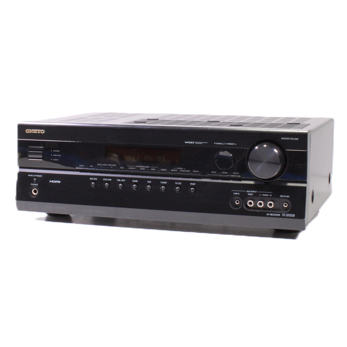 Onkyo TX-SR508 Surround Sound AV Receiver HDMI-Audio & Video Receivers-SpenCertified-vintage-refurbished-electronics
