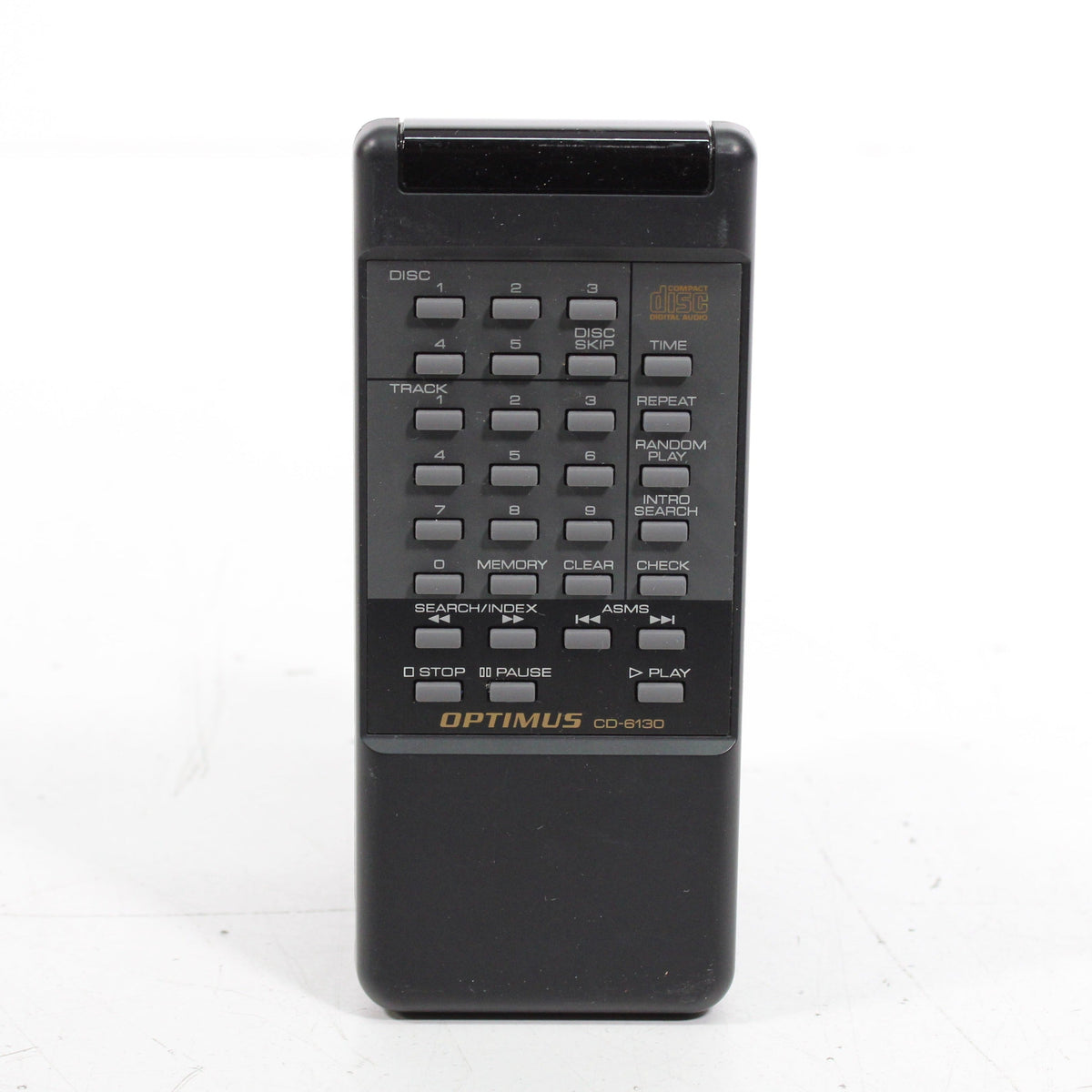 Optimus CD-6130 Remote Control for 5-Disc CD Player CD-6130 — SpenCertified
