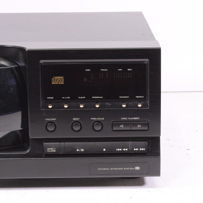 Optimus CD-8400 60 Disc File-Type CD Changer (1999)-CD Players & Recorders-SpenCertified-vintage-refurbished-electronics