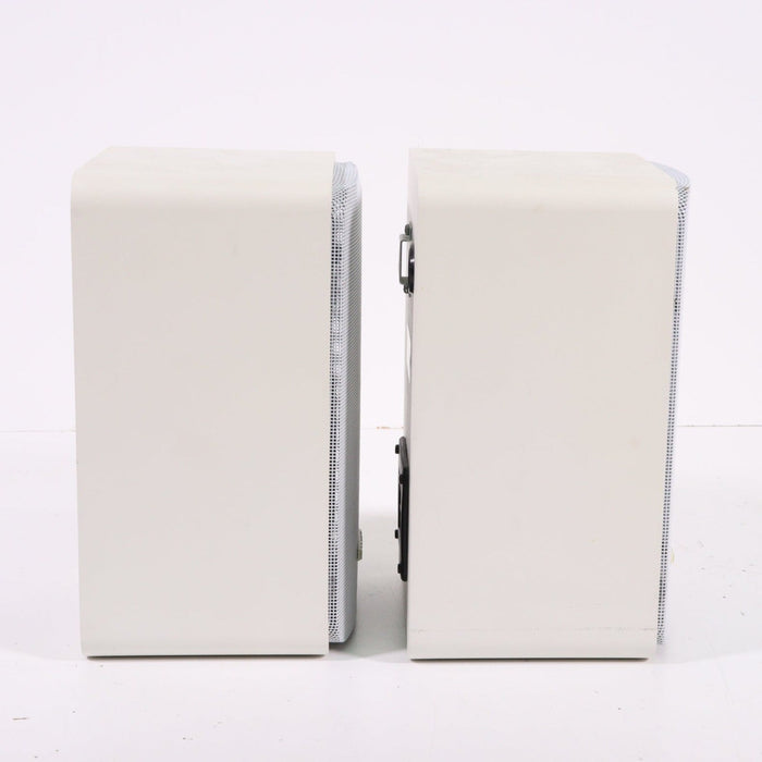 Optimus Pro 77 40-2058 Bookshelf Speaker Pair White-Speakers-SpenCertified-vintage-refurbished-electronics