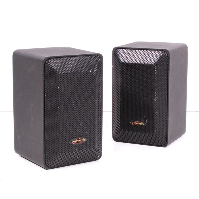 Optimus Pro 7AV Compact 2-Way Speaker Pair Magnetic Shielding (1994)-Speakers-SpenCertified-vintage-refurbished-electronics