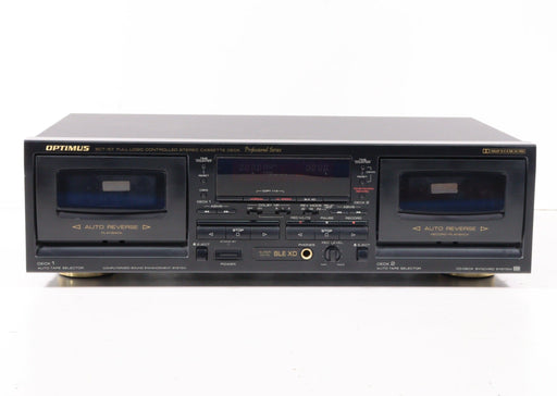 Optimus SCT-57 Full Logic Controlled Stereo Cassette Deck-Cassette Players & Recorders-SpenCertified-vintage-refurbished-electronics