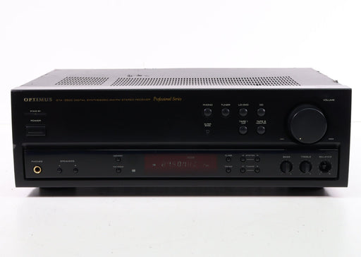 Optimus STA-3500 Digital Synthesized AM FM Stereo Receiver (NO REMOTE)-Audio & Video Receivers-SpenCertified-vintage-refurbished-electronics