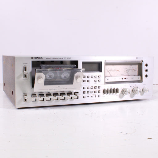 Optonica RT-6501 Stereo Cassette Deck (AS-IS)-Cassette Players & Recorders-SpenCertified-vintage-refurbished-electronics