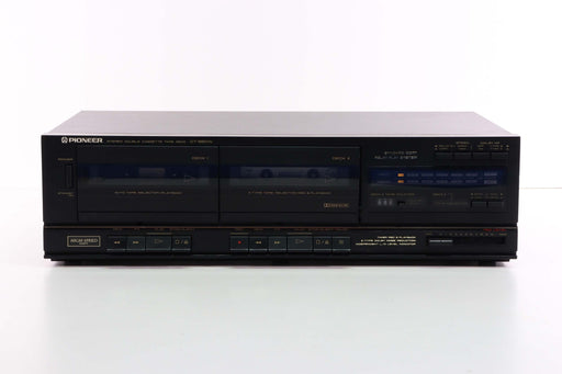 PIONEER CT-980W Stereo Double Cassette Tape Deck Player/Recorder (Has Issues)-Electronics-SpenCertified-vintage-refurbished-electronics