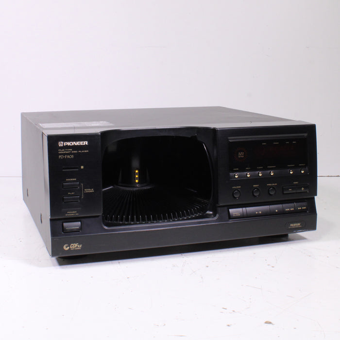PIONEER PD-F905 File-Type Compact Disc Player 101 Capacity (1996)-CD Players & Recorders-SpenCertified-vintage-refurbished-electronics