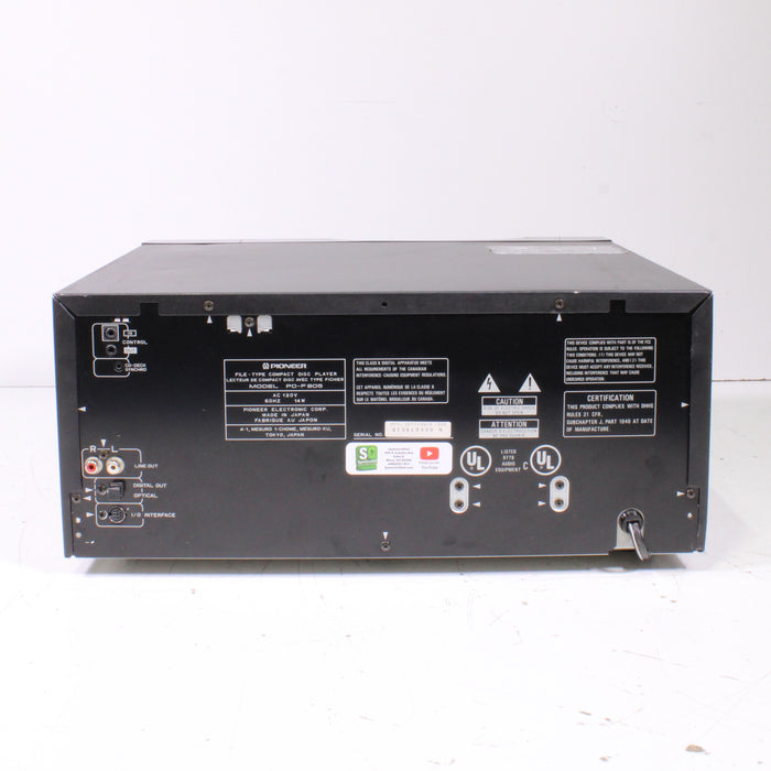 PIONEER PD-F905 File-Type Compact Disc Player 101 Capacity (1996)-CD Players & Recorders-SpenCertified-vintage-refurbished-electronics