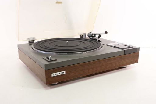 PIONEER PL-115 D Automatic Return Stereo Turntable (Needs Counter Weight) (No cartridge) (Auto Return Doesn't Work)-Turntables & Record Players-SpenCertified-vintage-refurbished-electronics