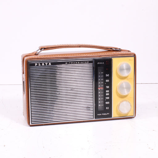 PLATA 8R-75 8-Transistor High Fidelity Portable Radio Vintage (AS-IS)-Radios-SpenCertified-vintage-refurbished-electronics