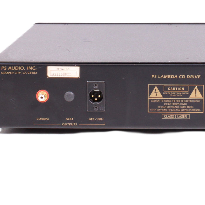 PS Audio LAMBDA CD Drive High-End Transport Digital Audio CD Player-CD Players & Recorders-SpenCertified-vintage-refurbished-electronics