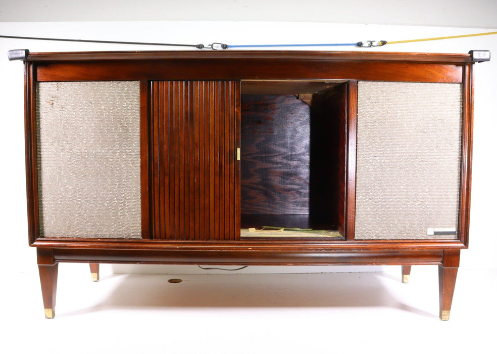 Packard Bell Vintage Stereophonic Console (CABINET ONLY)-SpenCertified-vintage-refurbished-electronics