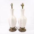 Pair of Vintage Table Lamps for Home or Office (NO BULBS OR SHADES)