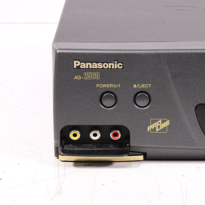 Panasonic AG-2560 ProLine Hi-Fi VCR Video Cassette Recorder Six Heads, SQPB-VCRs-SpenCertified-vintage-refurbished-electronics