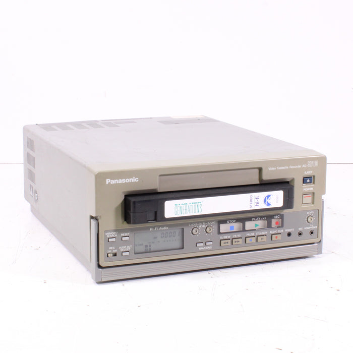 Panasonic AG-5700 Portable Professional VHS Player with Editing Deck-VCRs-SpenCertified-vintage-refurbished-electronics