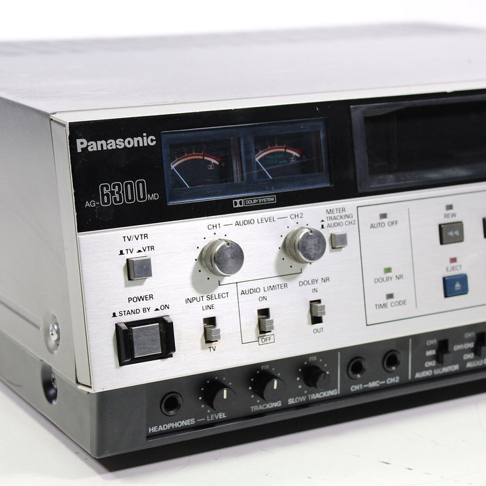 Panasonic AG-6300MD High-Quality VCR Video Cassette Recorder-VCRs-SpenCertified-vintage-refurbished-electronics