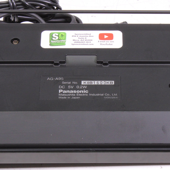 Panasonic AG-A95 Editing Controller for VCR VHS Player-Remote Controls-SpenCertified-vintage-refurbished-electronics