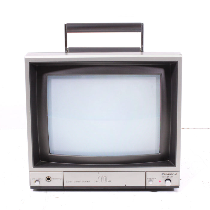 Panasonic CT-110MA 11" CRT Color Television Retro Gaming TV (1983)-Televisions-SpenCertified-vintage-refurbished-electronics