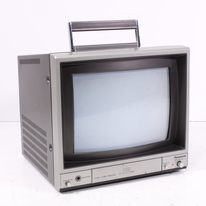 Panasonic CT-110MA 11" CRT Color Television Retro Gaming TV (1983)-Televisions-SpenCertified-vintage-refurbished-electronics