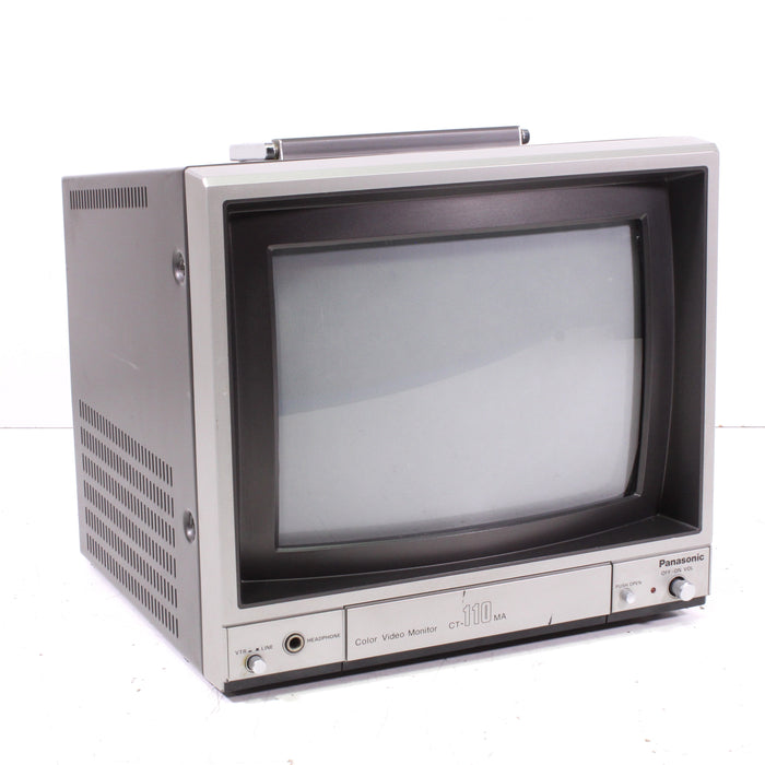 Panasonic CT-110MA 11" CRT Color Television Retro Gaming TV (1983)-Televisions-SpenCertified-vintage-refurbished-electronics