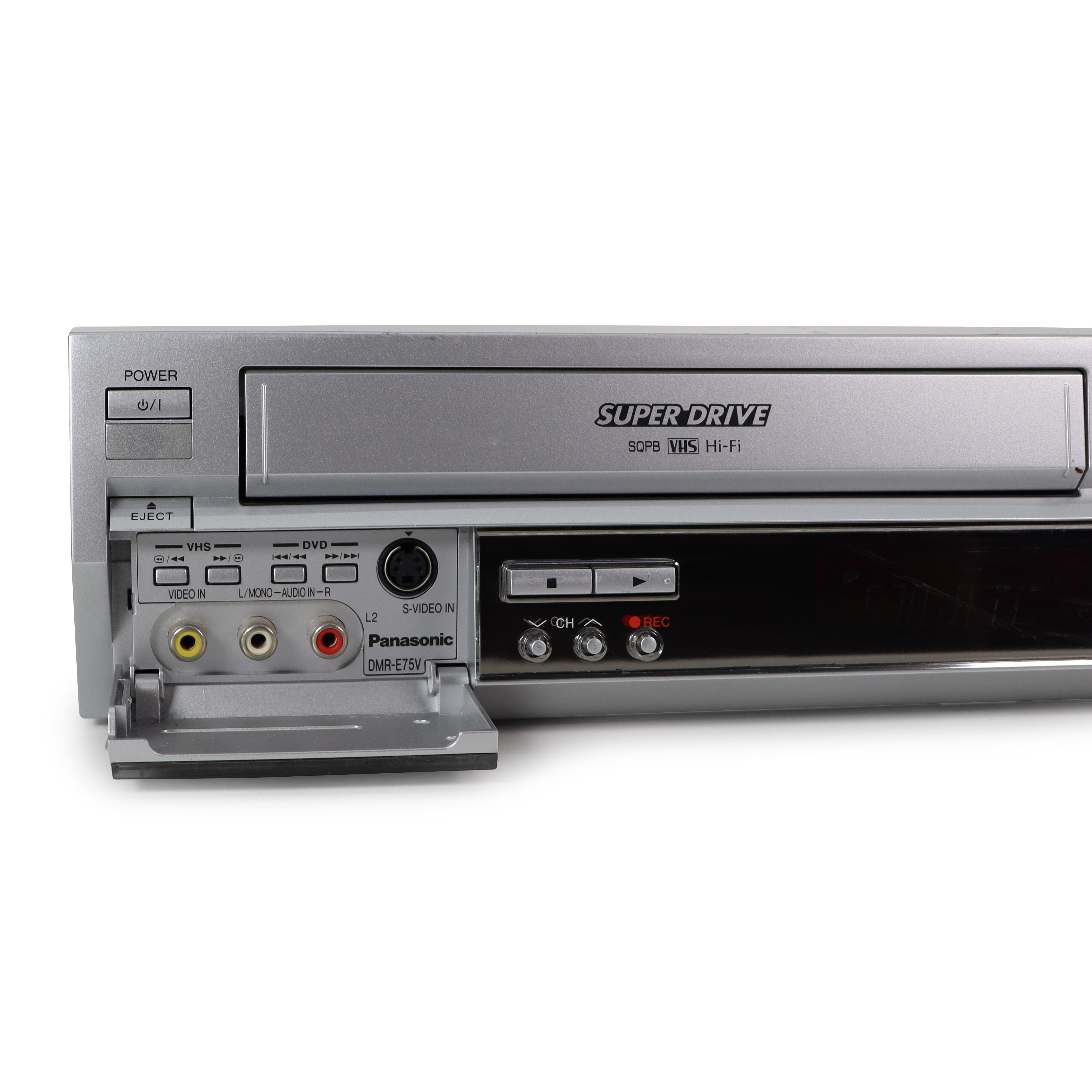 Panasonic DMR-E75V VHS to DVD Combo Recorder Player, VHS to Digital Co