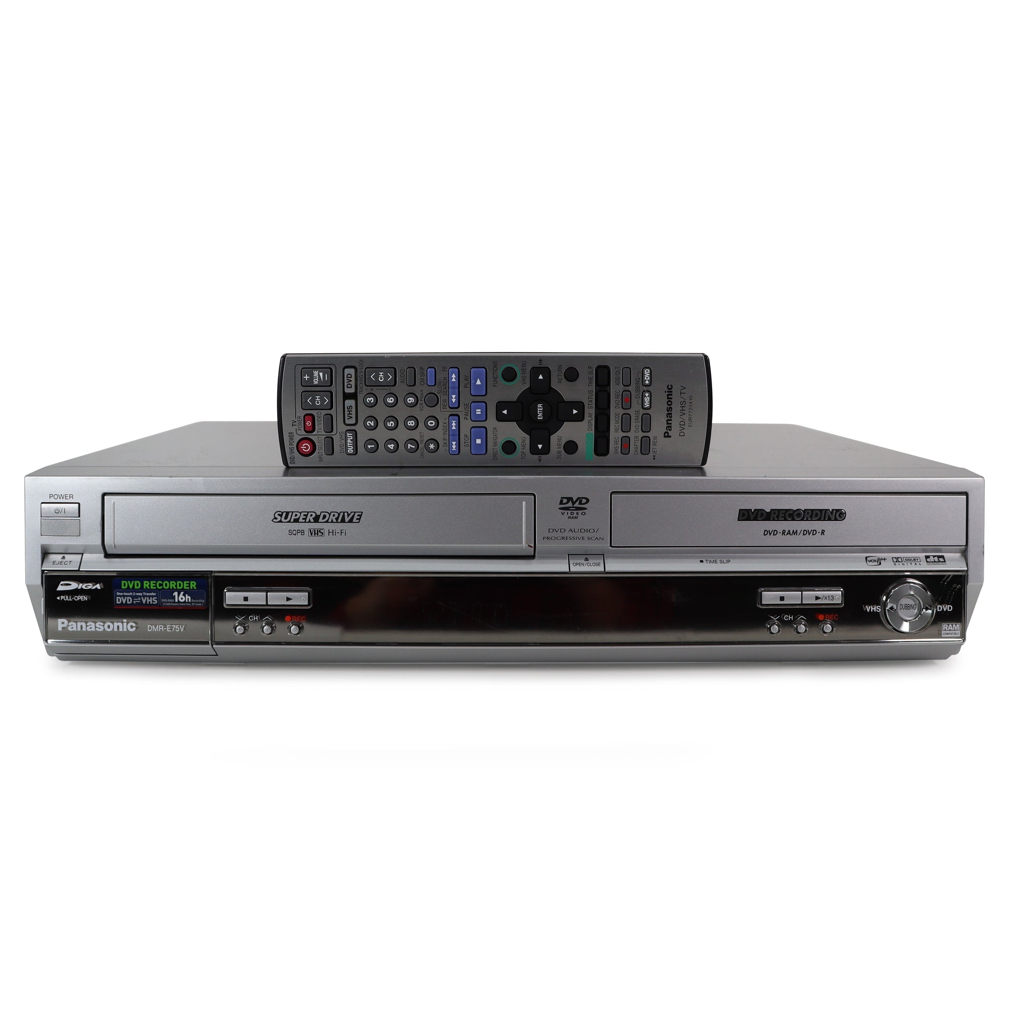 Panasonic DMR-E75V VHS to DVD Combo Recorder Player, VHS 