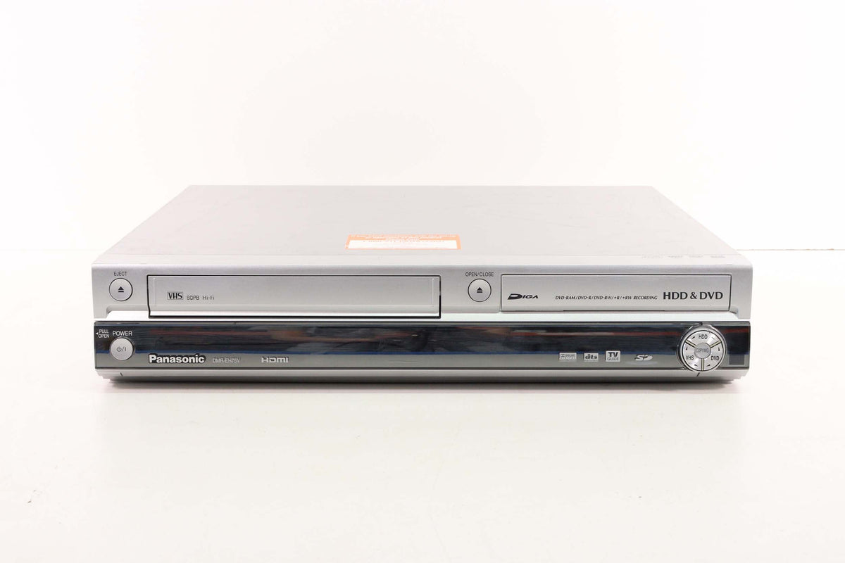 Panasonic DMR-EH75V VHS to DVD Recorder and Player HDD Hard Drive —  SpenCertified