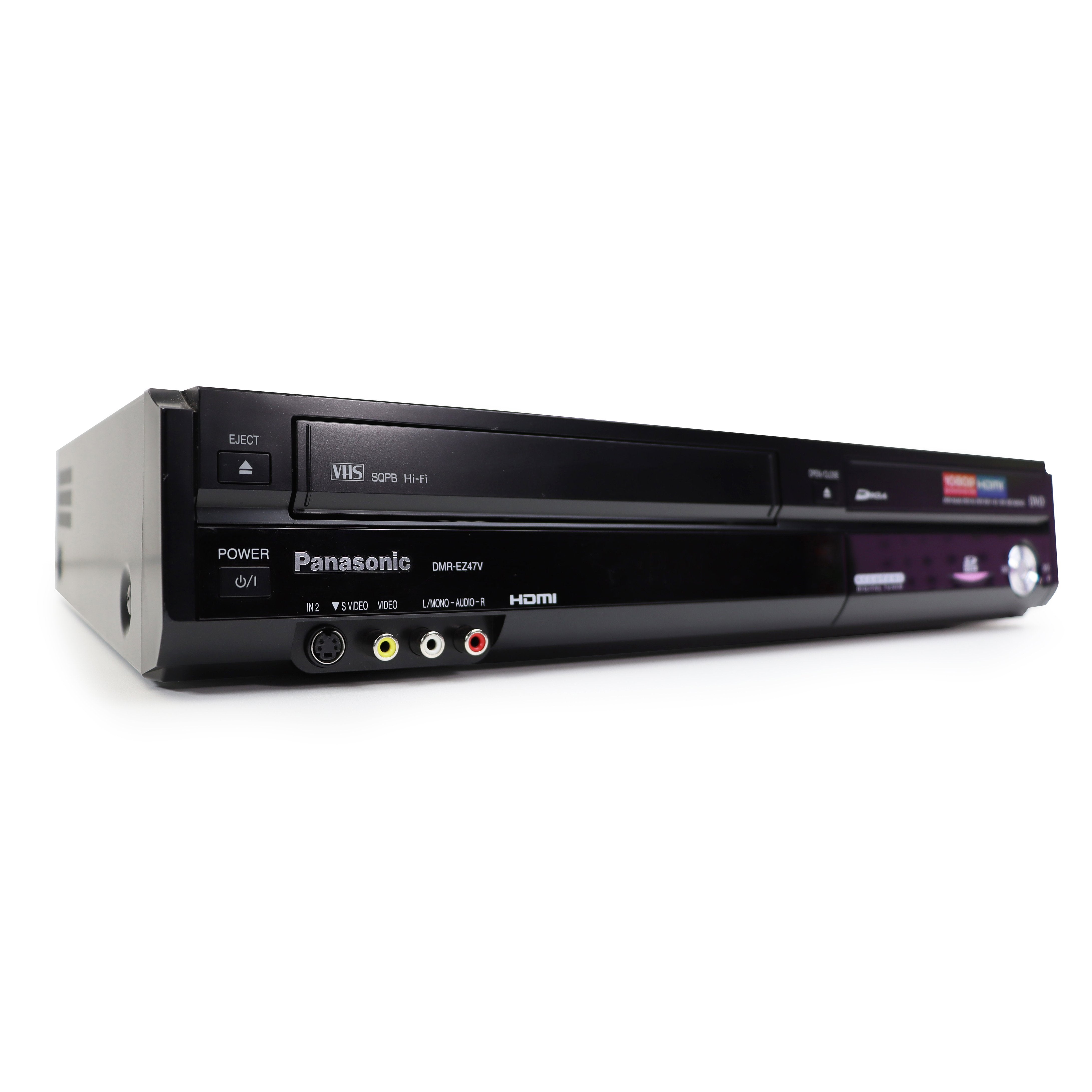 Panasonic DMR-EZ45V DVD/VHS Combi with Freeview - Vinyl Records