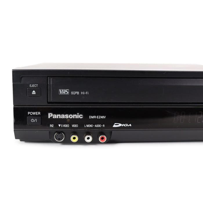 Panasonic DMR-EZ48V Digital DVD Recorder/VCR Combo VHS to DVD-Electronics-SpenCertified-refurbished-vintage-electonics