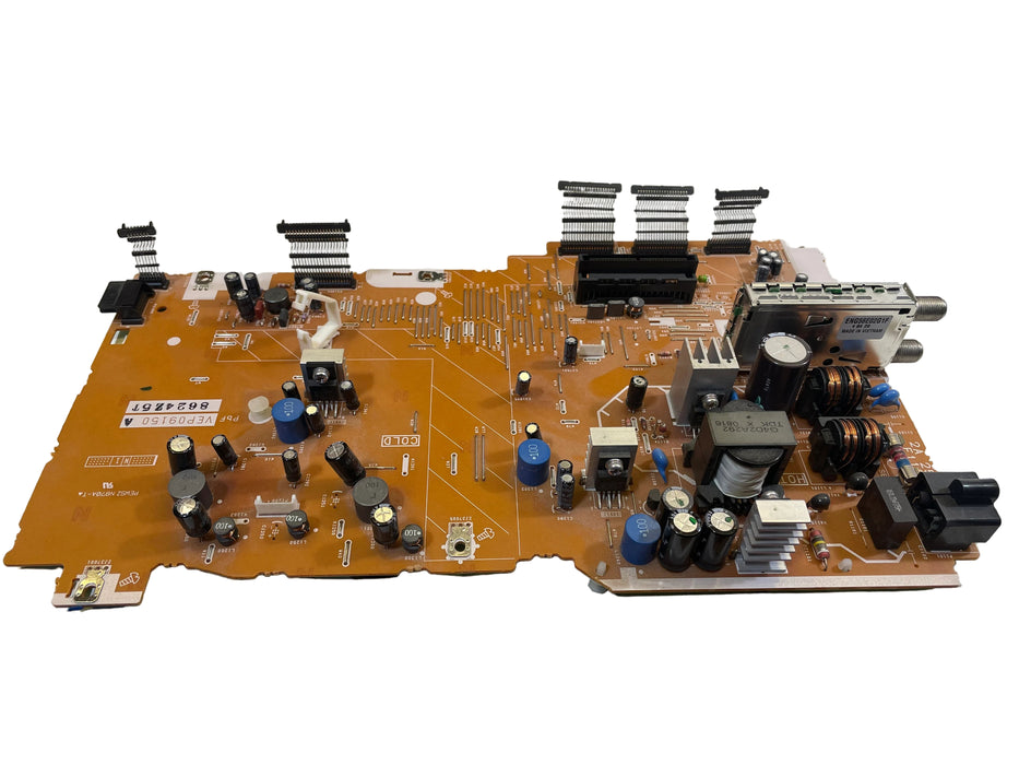 Panasonic DMR-EZ48V Series Recap Kit-SpenCertified-VEP09150 Power Supply Board-vintage-refurbished-electronics