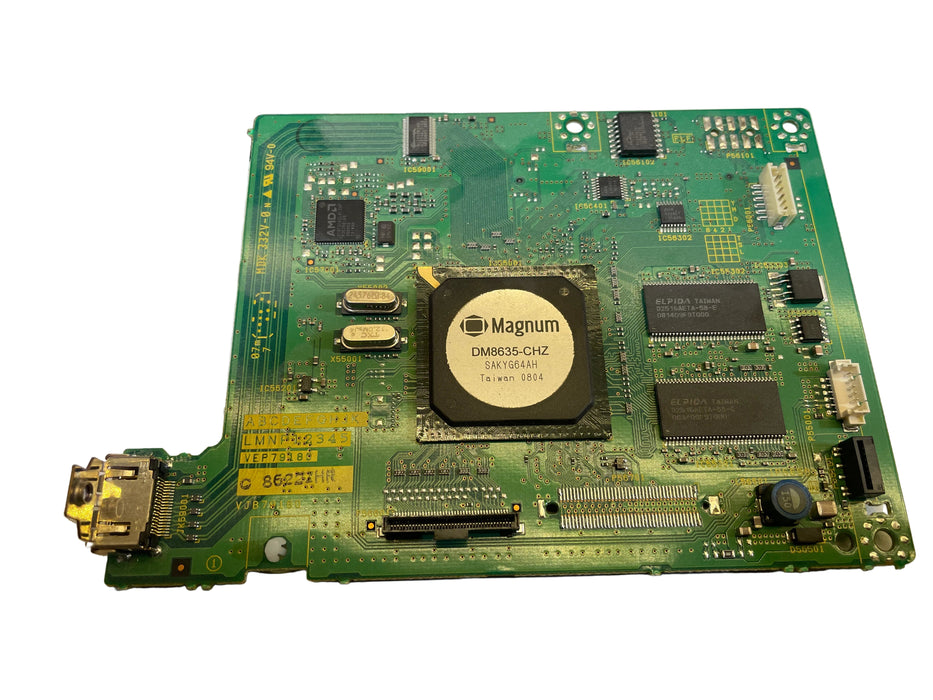 Panasonic DMR-EZ48V Series Recap Kit-SpenCertified-VJB79180 DVD Decoder/HDMI Board-vintage-refurbished-electronics