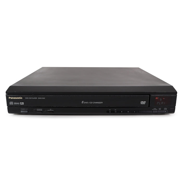 Panasonic DVD-CV37 5-Disc Carousel DVD/CD Player-Electronics-SpenCertified-refurbished-vintage-electonics