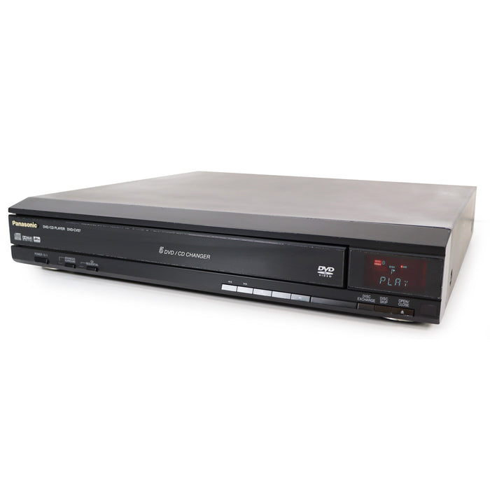 Panasonic DVD-CV37 5-Disc Carousel DVD/CD Player-Electronics-SpenCertified-refurbished-vintage-electonics