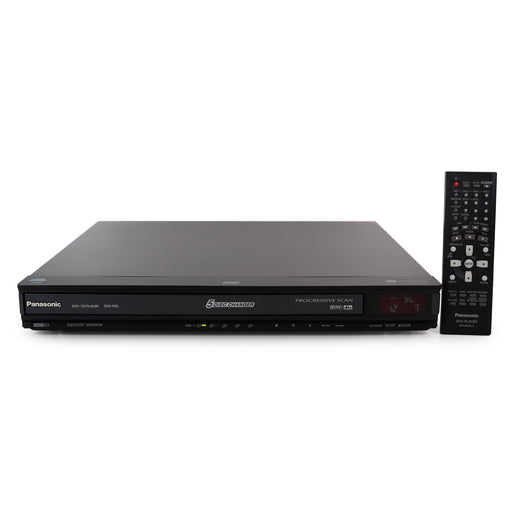 Panasonic DVD-F65 5-Disc DVD/CD Player-Electronics-SpenCertified-refurbished-vintage-electonics