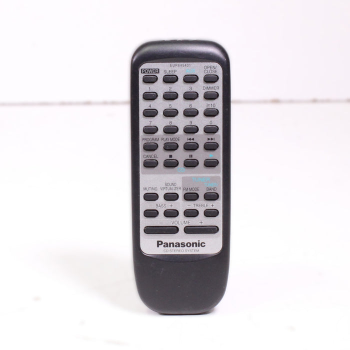 Panasonic EUR645401 Remote Control for CD Stereo System SCPM01 and More-Remote Controls-SpenCertified-vintage-refurbished-electronics