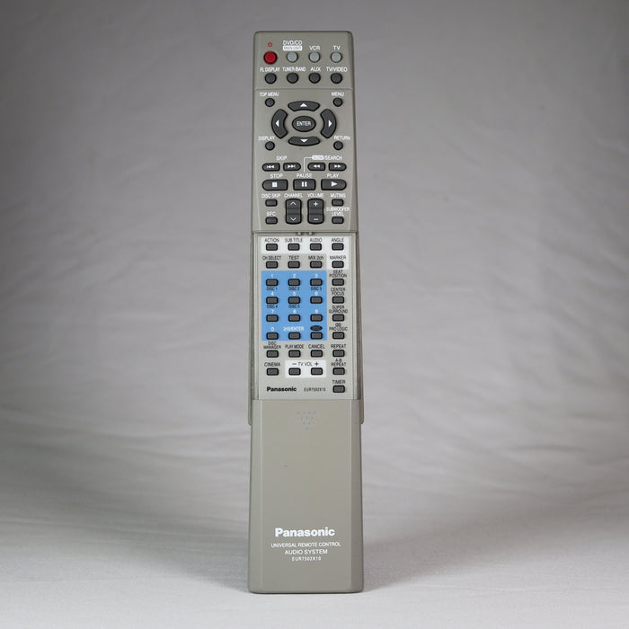 Panasonic EUR7502X10 Audio System Remote Control-Remote-SpenCertified-vintage-refurbished-electronics