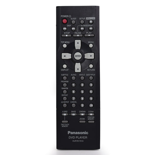 Panasonic EUR7617010 Player Remote Control DVD Player DVDR962 and More-Remote-SpenCertified-refurbished-vintage-electonics