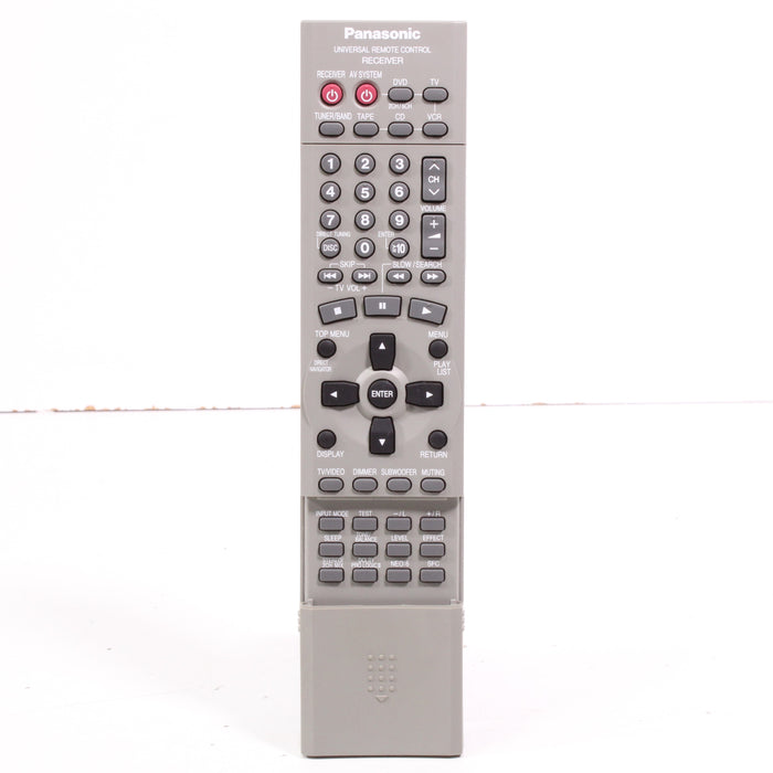 Panasonic EUR7622KA0 Universal Remote Control for TV/ DVD/ AV Audio Receiver SAXR25 and more-Remote Controls-SpenCertified-vintage-refurbished-electronics