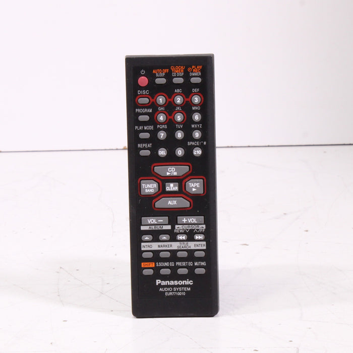 Panasonic EUR7710010 Remote Control for CD Stereo System SC-AK410 and more-Remote Controls-SpenCertified-vintage-refurbished-electronics