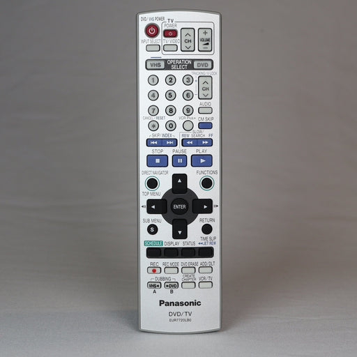 Panasonic DVD Recorder VCR Combo Remote Control EUR7720LB0 for DMR-ES30V-Remote-SpenCertified-vintage-refurbished-electronics